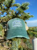 Black Hills Trail Addict Distressed Trucker Hat Green