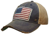 American Flag Trucker Hat