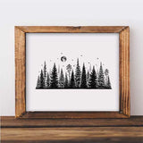 tree line art