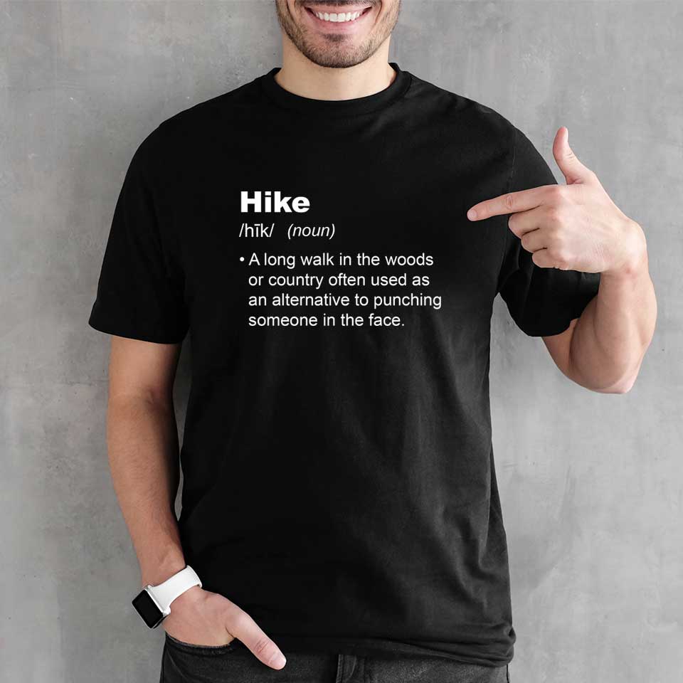 Hike Definition T-shirt – Trail Addict Shop - Main Image