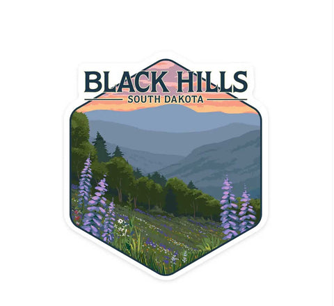 Sticker - Spring Flowers - Black Hills, SD