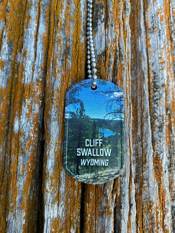 Cliff Swallow Dog Tag