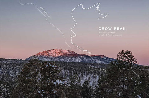 Trail Artwork - Crow Peak