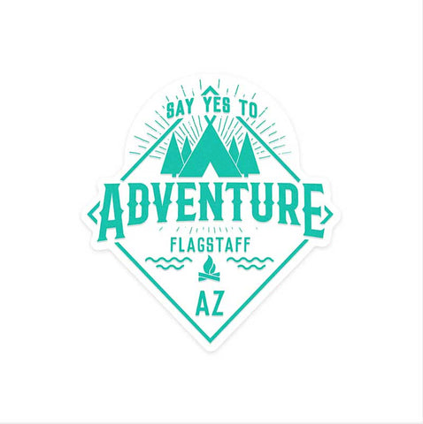 Adventure sticker Flagstaff arizona