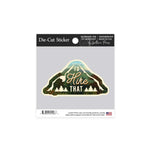 Sticker - I'd Hike That - Mountains