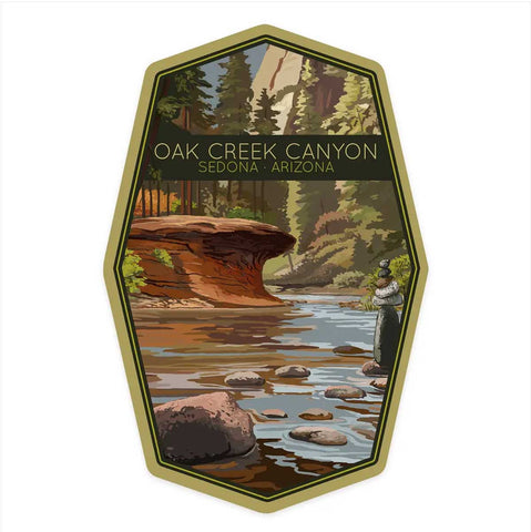 Oak Creek Canyon Sedona Sticker